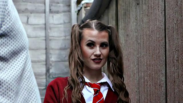 Voyeur schoolbabe strips and JOI