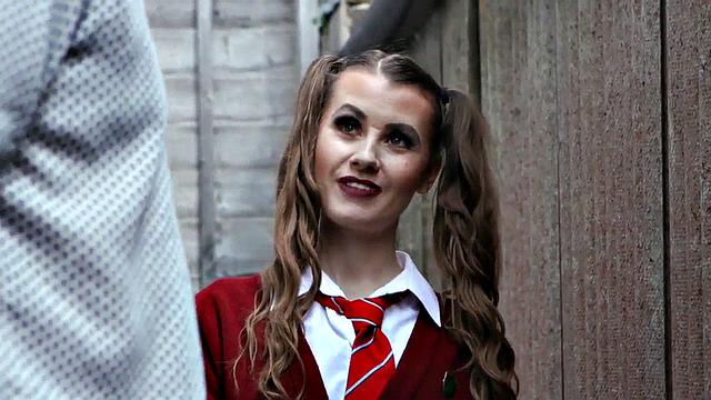 Voyeur schoolbabe strips and JOI