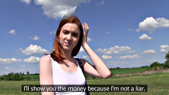 Redhead Student on a Hill