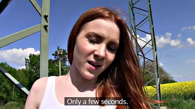 Redhead Student on a Hill