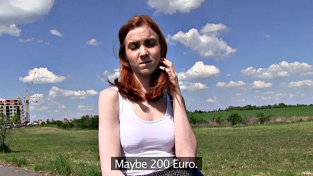 Redhead Student on a Hill