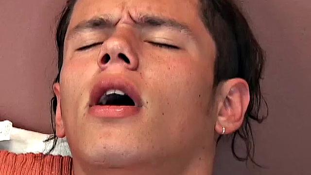 While working security, Trend meets Gustavo and quickly decides he wants a piece of the Latin boy's ass. They move indoors and once he has the bottom on his bed the two are anxious to get into each other's pants.