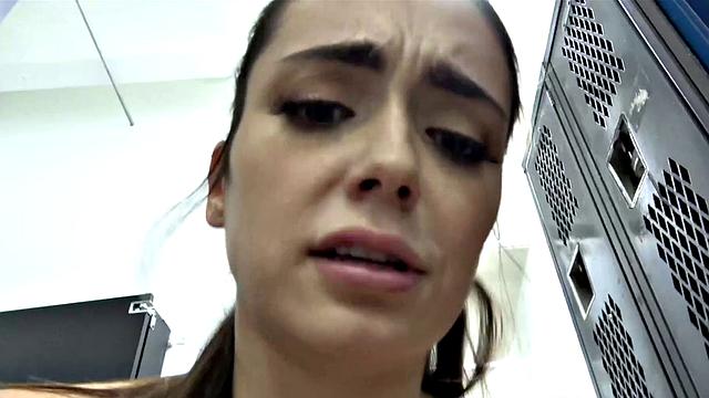 I'm gonna fuck you right here, in the gym!