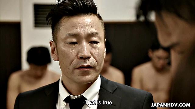 Yui Hatano fucks her boss and office manager in retaliation