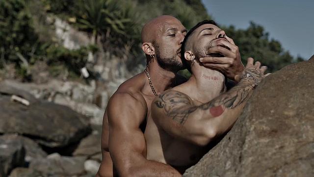 Bottom Hispanic stud gets his BBC fucked in orgy