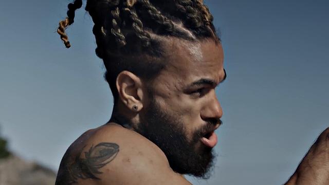 Bottom Hispanic stud gets his BBC fucked in orgy