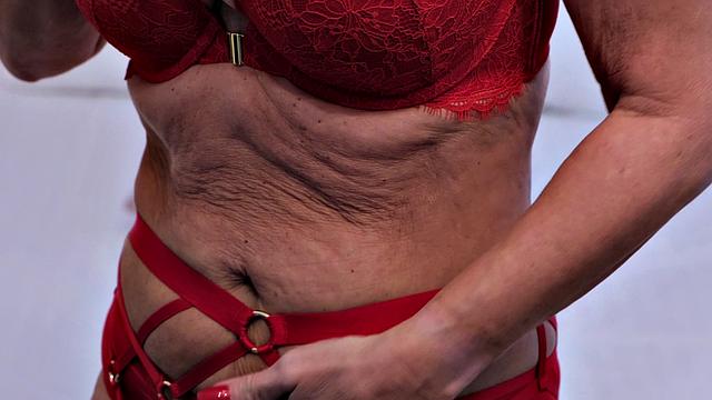 How a hot 55-year-old mom gets off