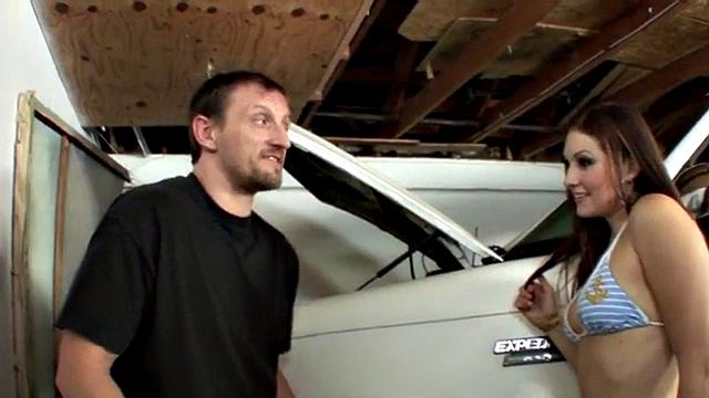 Slutty teen fucked by mature