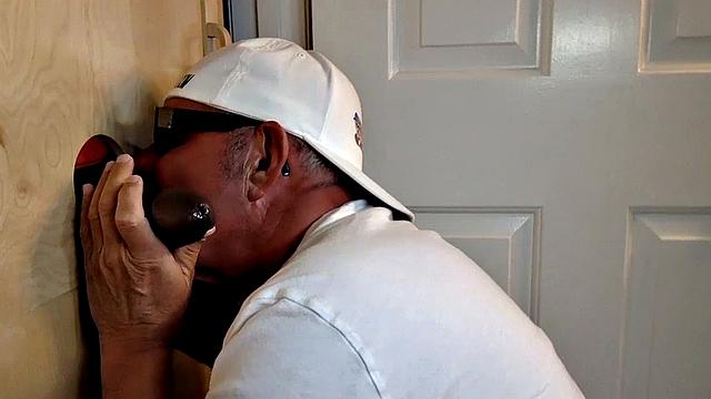 Big Cock Gloryhole Blowjob
