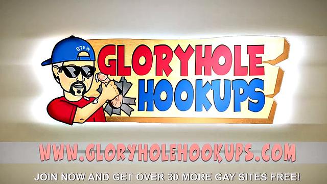 Big Cock Gloryhole Blowjob