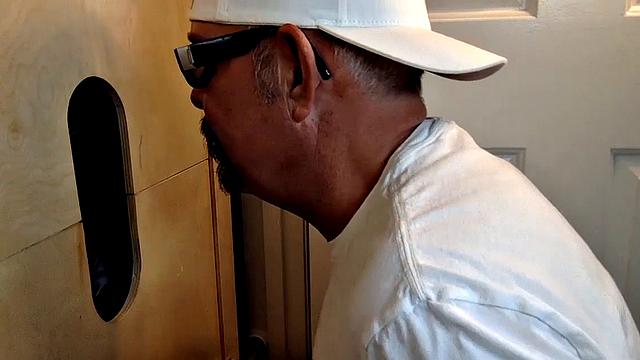 Big Cock Gloryhole Blowjob