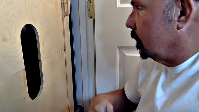 Big Cock Gloryhole Blowjob