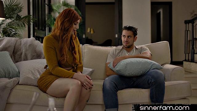 Bushy big-titted stepmom pussybanged