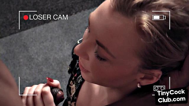 Seducing nympho talks dirty about dicks