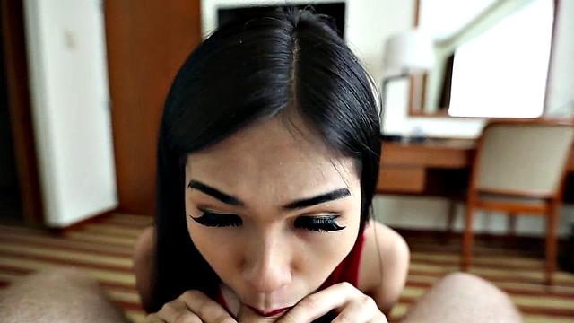Pop1 on Hello Ladyboy - Blowjob