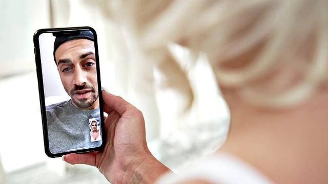 Busty Blonde MILF, Charli Phoenix, pays off debt with her wet pussy