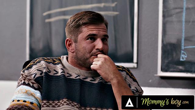 MOMMY'S BOY - A Teacher Gets Caught By Sexy Lesbian Colleagues Who Offer Him A Threesome