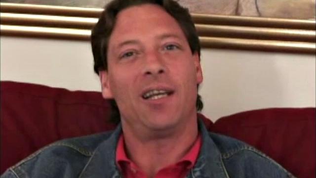 Very sensual, sexual, and quite the exhibitionist, Sean is a 42 years old, 5' 10", and 165 pounds of carpenter. Personable and friendly, he admits that he's probably a sex addict who jerks off several times a day.