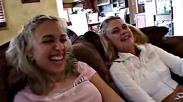 Amateur teens strip off and get into pajamas