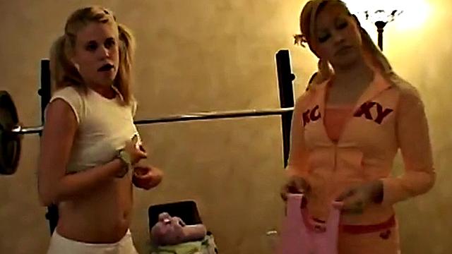 Amateur teens strip off and get into pajamas