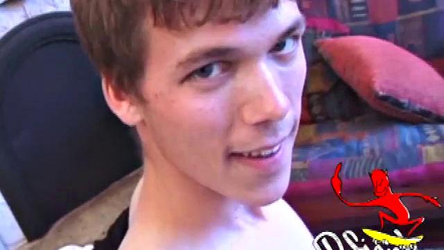 Torque sits on a sofa with Matthew Matters and starts to suck his dick. The boys 69 and trade blowjobs. Torque gets on all fours and Matthew slides his cock deep inside. Torque grasps at the rug, while his ass is getting fucked.