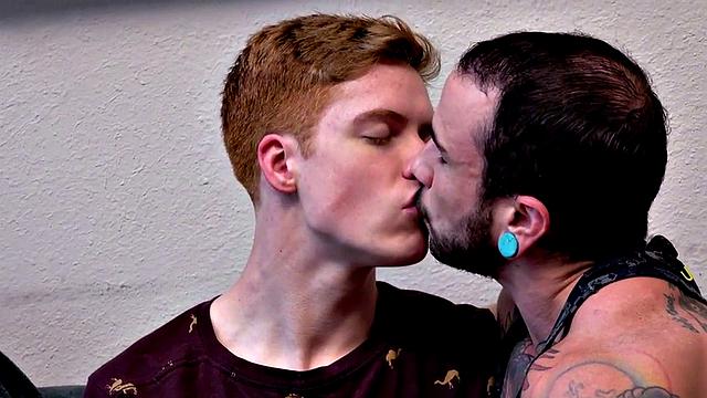 FTM trans guy bends for man