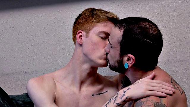 FTM trans guy bends for man