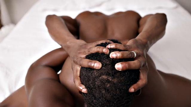 Ripped black gods in anal affair