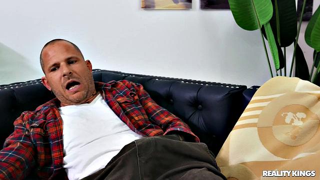 Cumming on the Cleaning Lady