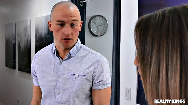 Cumming on the Cleaning Lady