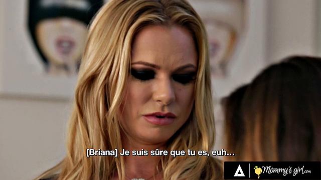 MOMMY'S GIRL - Nosy Neighbor Caught MILF Reena Sky & Stepdaughter Tiffany Watson