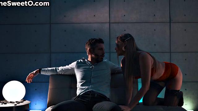 Pretty babe loves doggystyling with BFF