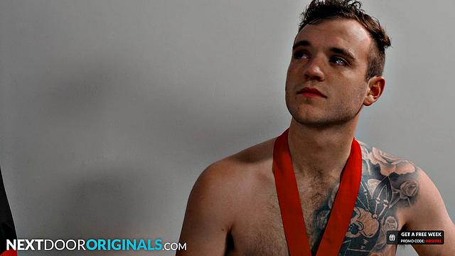 NextDoorStudios - College Loser Jock Fucks Winning Hunk Rival