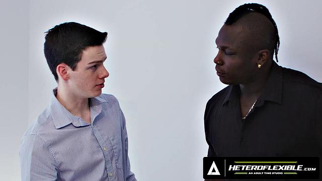 HETEROFLEXIBLE - Hunk Harrison's Pre-Date Boner Leads To HANDJOB & DOGGYSTYLE With Texas Twink