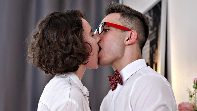 Casual Teen Sex - Darcy Dark - Nerd Bangs Girlfriend's Pussy Doggystyle