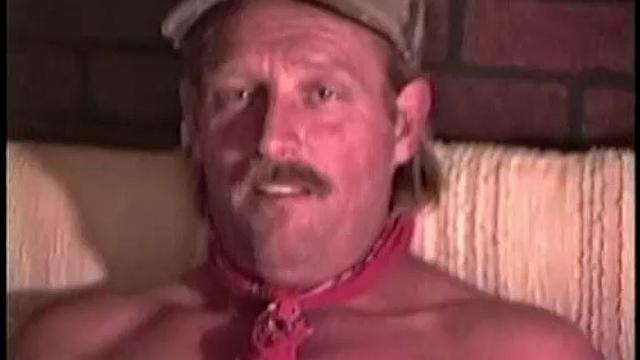 Critter is the second of three hobos I met, as they were getting off a train behind my store. He is Wayne's (Hobo #1) brother. Although he was a little inexperienced, Critter was anxious to suck my cock.