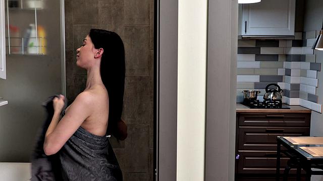 Milena Briz's Big Fat Cock Gets Fingered on the Couch