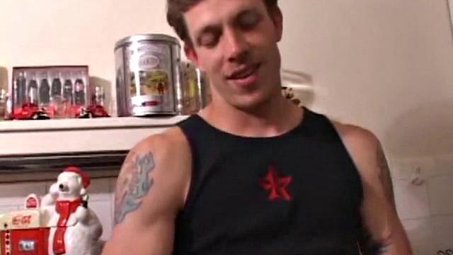 This time Shane is assisted by another hand, which no doubt is wrapped around that perfect cock. Shane just relaxes and enjoys the hand job, so much so he blows his load after getting edged to the limit.