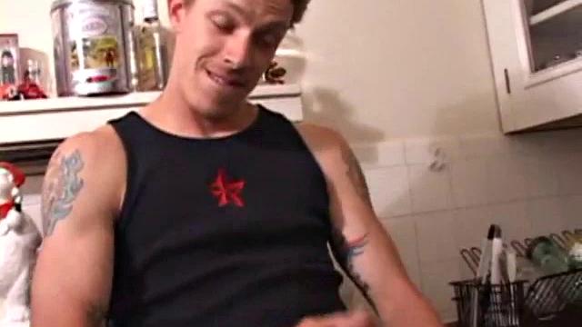 This time Shane is assisted by another hand, which no doubt is wrapped around that perfect cock. Shane just relaxes and enjoys the hand job, so much so he blows his load after getting edged to the limit.