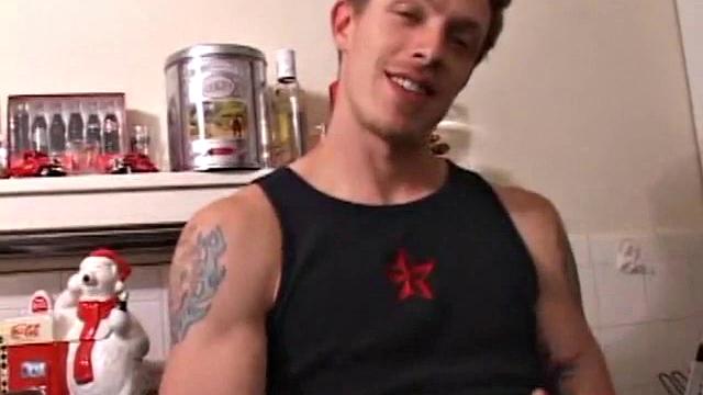 This time Shane is assisted by another hand, which no doubt is wrapped around that perfect cock. Shane just relaxes and enjoys the hand job, so much so he blows his load after getting edged to the limit.