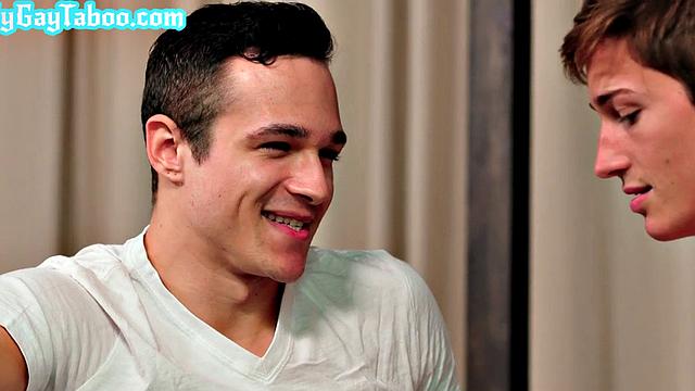 Naive stepbrother gets fucked at home till cumshot