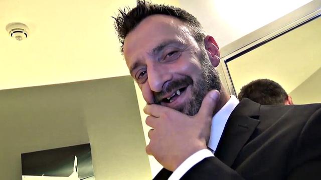 Pretty English subslut throated and pussy rammed roughly.