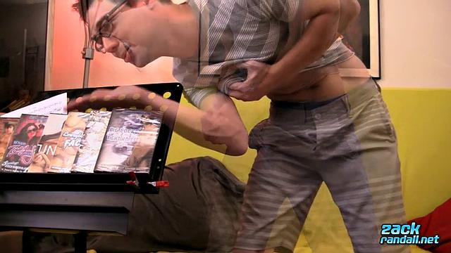Zack Randall Enjoys Anal Fun While Self-Sucking