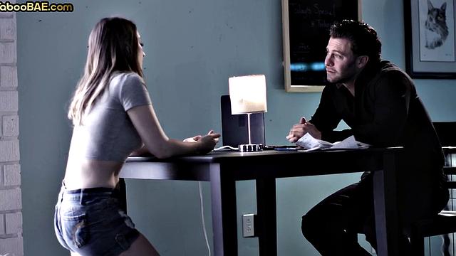 Taboo bae cockriding her beau