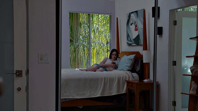 Cute Hazel Moore is over for cock