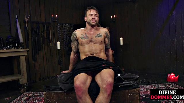 2 blonde dominas dominating loser