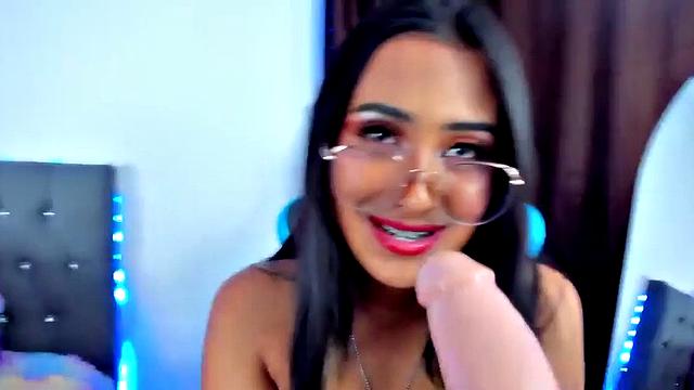 Young Latina woman wants big cock
