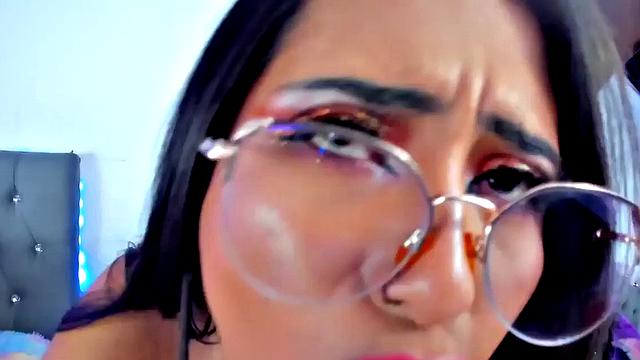 Young Latina woman wants big cock