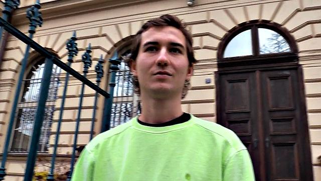 Pulled Euro twink nailed in ass for extra cash