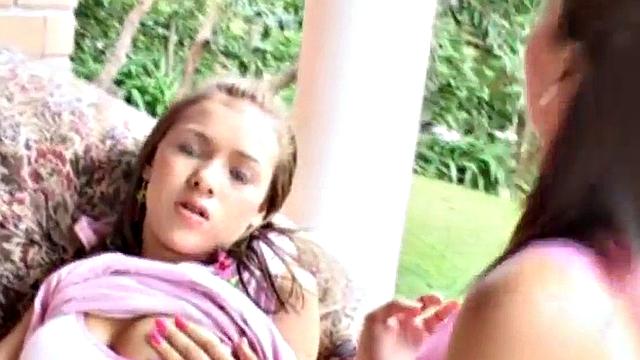 Girl on girl action gets wet and horny